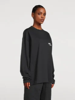 Relaxed Logo Long-Sleeve T-Shirt