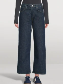 Ren High-Rise Wide-Leg Jeans