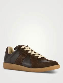 Replica Leather Sneakers