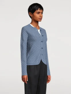 Rib-Knit Cardigan