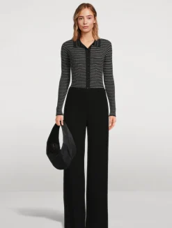 Rib-Knit Cardigan