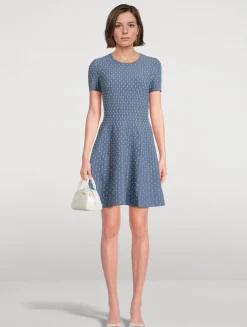 Rib-Knit Mini Dress