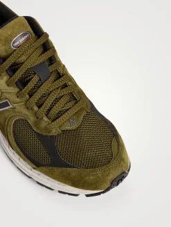 2002R Suede And Mesh Sneakers