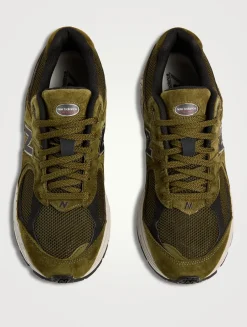 2002R Suede And Mesh Sneakers