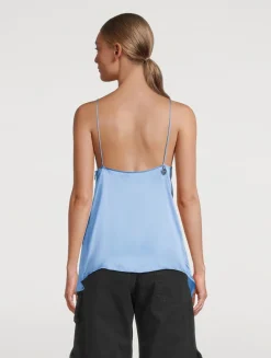 Satin Halter Top
