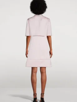 Satin Short-Sleeve Bolero