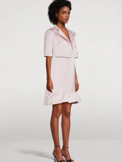 Satin Short-Sleeve Bolero
