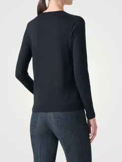 Seamless Cashmere And Silk Sweater