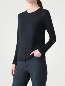 Seamless Cashmere And Silk Sweater