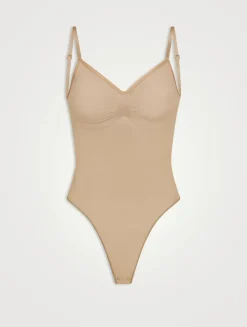 Seamless Sculpt Low Back Thong Bodysuit