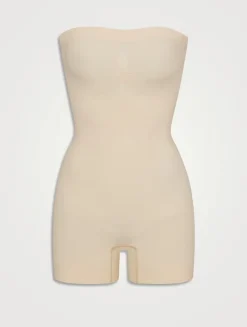 Seamless Sculpt Strapless Shortie Bodysuit