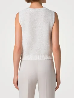 Sequin Sweater Vest