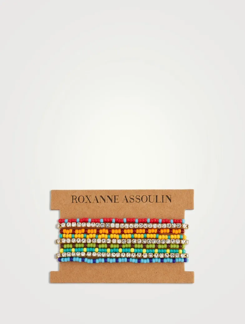 Set Of Nine Dayin Paradise Bracelets