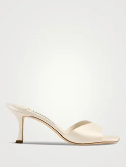 Skye Satin Mules