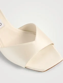 Skye Satin Mules