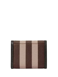 Small Check Folding Wallet