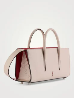 Small Paloma Leather Top Handle Bag
