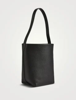 Small Park Leather Tote Bag