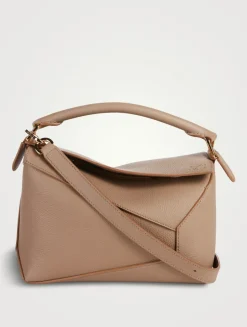 Small Puzzle Leather Bag