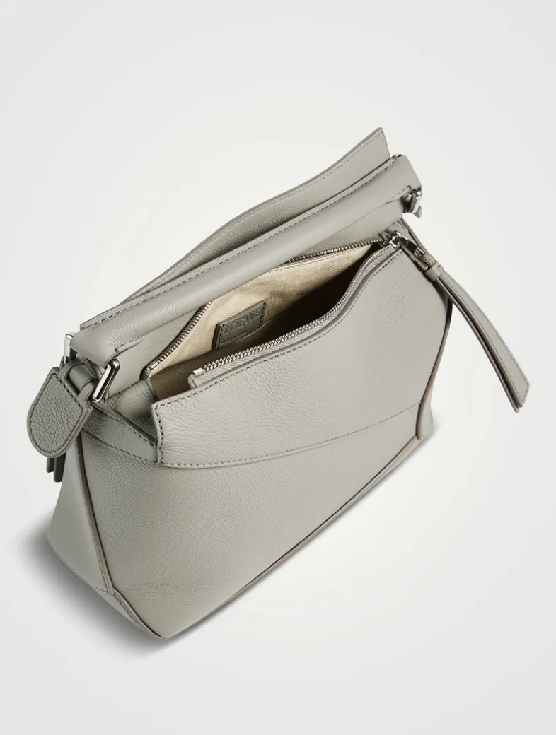 Small Puzzle Leather Bag