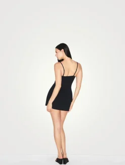Smooth Layers Scoopneck Mini Dress