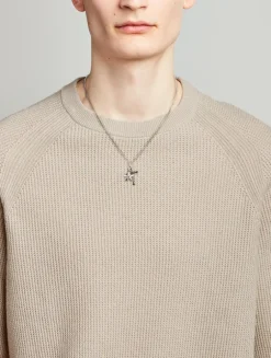Star And Cross Pendants Necklace