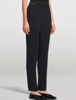 Straight-Leg Trousers