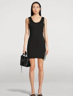 Strap Mini Dress