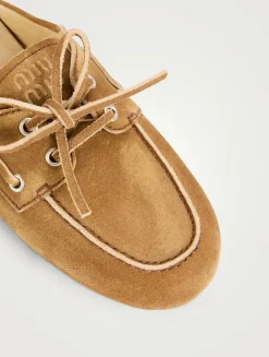 Suede Mules