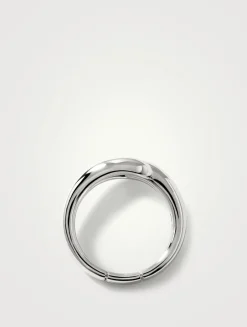 Surf Sterling Silver Ring
