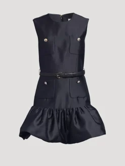 Taffeta Mini Dress