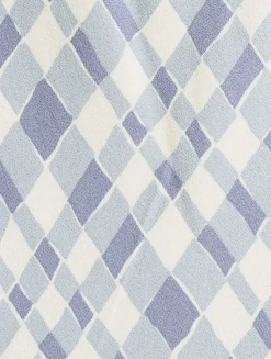 Tancy Bias-Cut Dress In Check Print