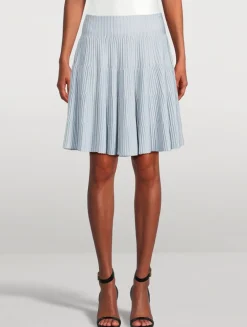 Textured Knit Skirt