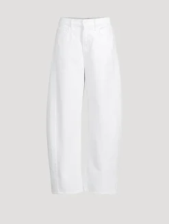The Full-Pipe Barrel-Leg Jeans
