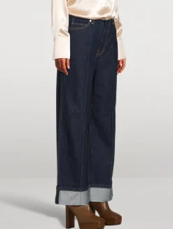 The Genevieve Wide-Leg Jeans
