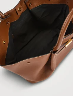 The New York Leather Tote Bag