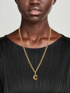 The Puffy Initial Necklace