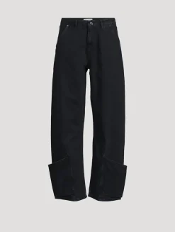 The Tab Wide-Leg Jeans