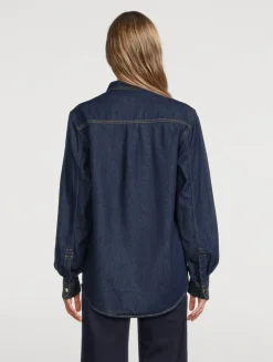 The Trapunto Denim Shirt
