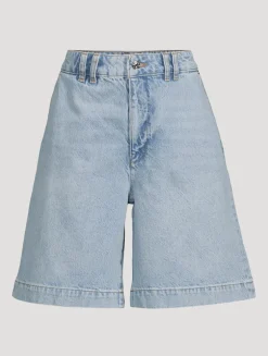 The Trouser Denim Shorts