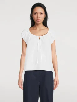 Tie-Front Blouse