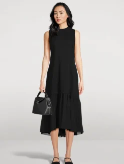 Tiered Midi Dress