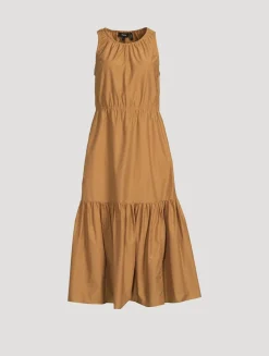Tiered Midi Dress