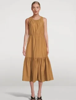 Tiered Midi Dress