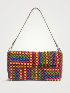 Timmy Beaded Shoulder Bag