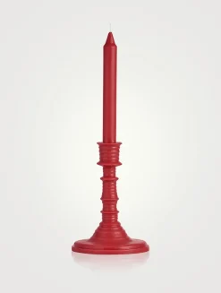 Tomato Leaves Wax Candleholder