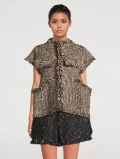 Tweed Vest
