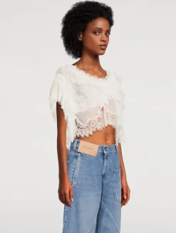 Vienne Ruffled Lace Blouse