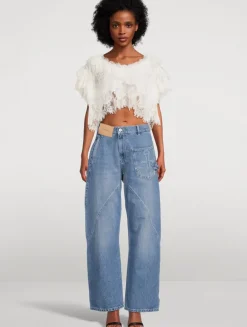 Vienne Ruffled Lace Blouse