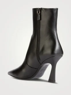 Vinnie Leather Ankle Boots